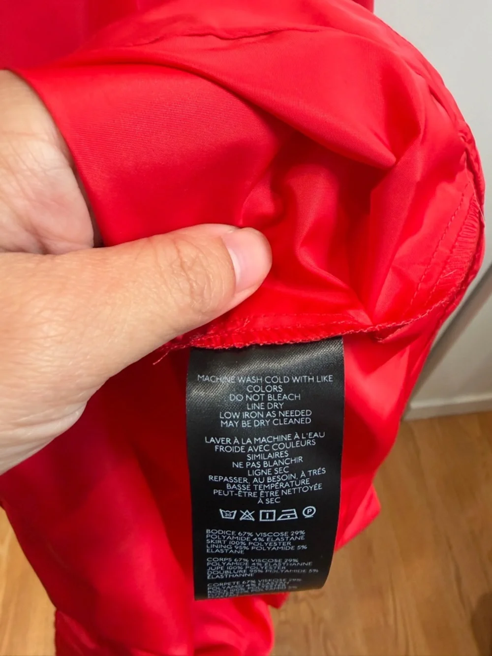 NWT - Maeve Sleeveless Crew-Neck Drop-Waist Red Maxi Dress - Picture 6 of 12
